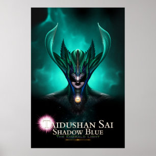 Affiche d'archives Taidushan Sai Shadow Blue TEL
