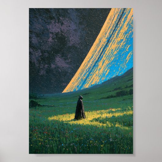Affiche Dark Fantasy Starry Night | (Devant)