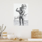 Affiche d'Arnold Schwarzenegger - Illustration de (Cuisine)