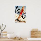 Affiche d'Arosa, Suisse (Cuisine)