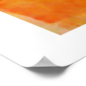Affiche d'art abstrait moderne - Style Rothko (Coin)