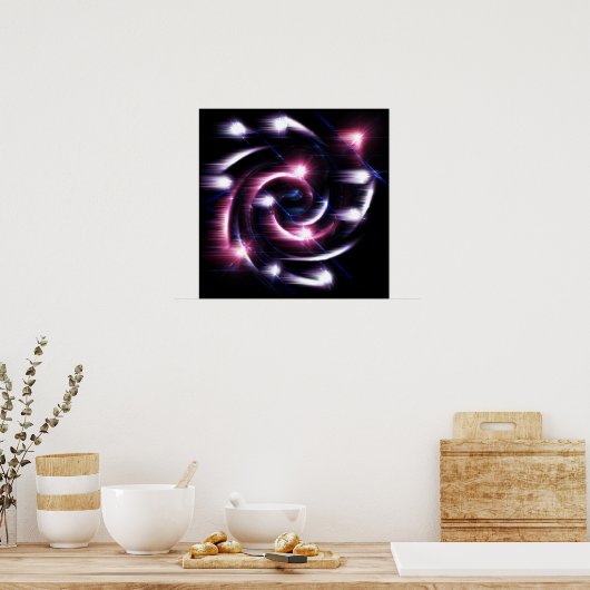 affiche d'art abstraite (Cuisine)