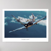 Affiche d'art aéronautique "Douglas TBD Devastator (Devant)