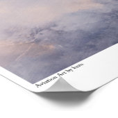 affiche d'art aéronautique " Nakajima Ki-43 Oscar" (Coin)