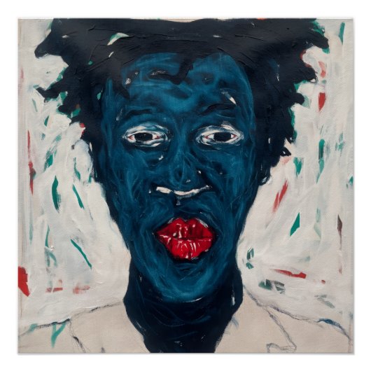 Affiche d'art africain (Devant)