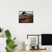 Affiche d'art Albert Bierstadt Zedign #20 (Bureau à domicile)