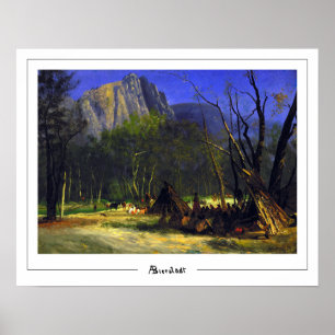 Affiche d'art Albert Bierstadt Zedign #206