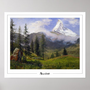 Affiche d'art Albert Bierstadt Zedign #271