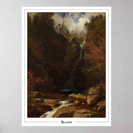 Affiche d'art Albert Bierstadt Zedign #3 (Devant)