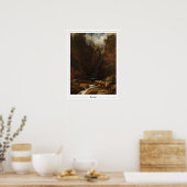 Affiche d'art Albert Bierstadt Zedign #3 (Cuisine)