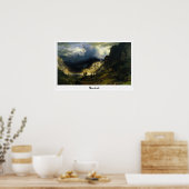 Affiche d'art Albert Bierstadt Zedign #60 (Cuisine)