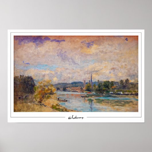Affiche d'art Albert Lebourg Zedign #101 (Devant)