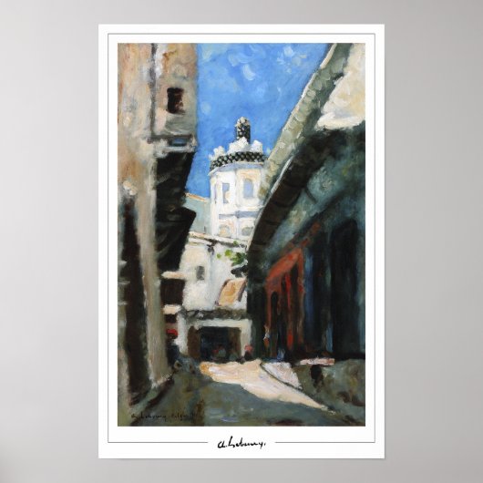 Affiche d'art Albert Lebourg Zedign #7 (Devant)
