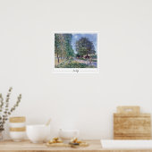 Affiche d'art Alfred Sisley Zedign #152 (Cuisine)