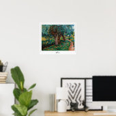Affiche d'art Armand Guillaumin Zedign #115 (Bureau à domicile)