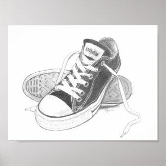Affiche d'art basket