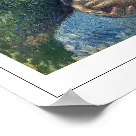 Affiche d'art Camille Pissarro Zedign #277-2 (Coin)