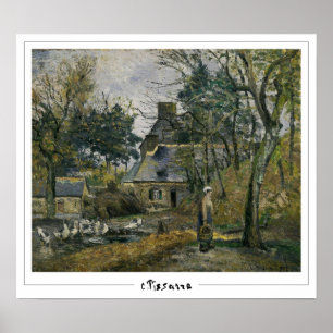 Affiche d'art Camille Pissarro Zedign #321