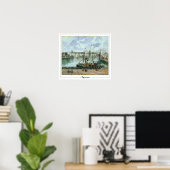 Affiche d'art Camille Pissarro Zedign #349 (Bureau à domicile)