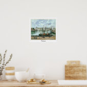 Affiche d'art Camille Pissarro Zedign #349 (Cuisine)