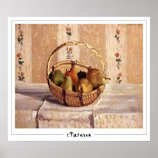 Affiche d'art Camille Pissarro Zedign #417 (Devant)