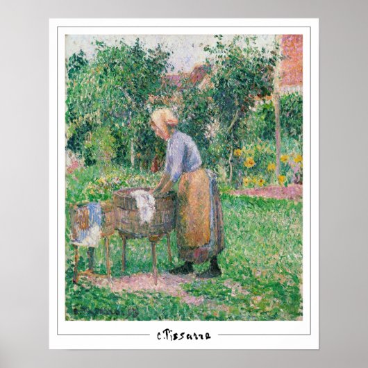 Affiche d'art Camille Pissarro Zedign #470 (Devant)