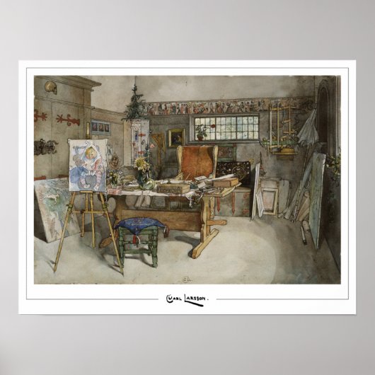 Affiche d'art Carl Larsson Zedign #125 (Devant)