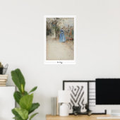 Affiche d'art Carl Larsson Zedign #304 (Bureau à domicile)