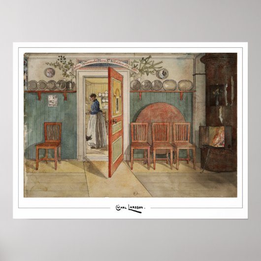 Affiche d'art Carl Larsson Zedign #330 (Devant)