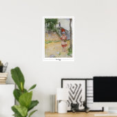Affiche d'art Carl Larsson Zedign #352 (Bureau à domicile)