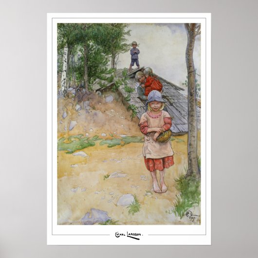 Affiche d'art Carl Larsson Zedign #352 (Devant)