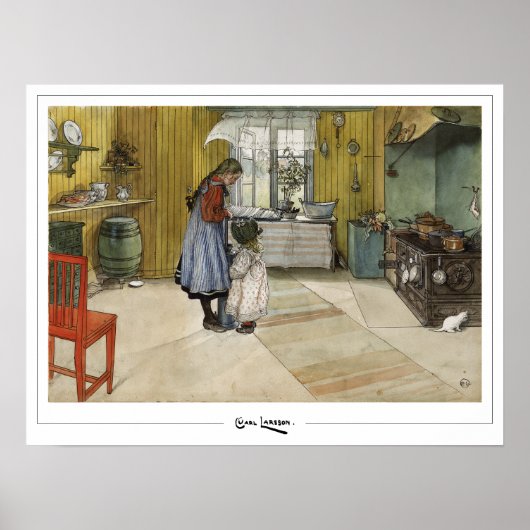 Affiche d'art Carl Larsson Zedign #373 (Devant)