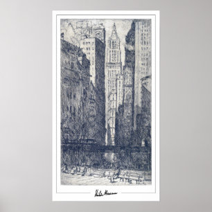 Affiche d'art Childe Hassam Zedign #440