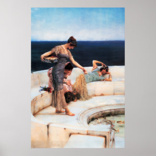 Affiche d'art classique ALma-Tadema Décoration de