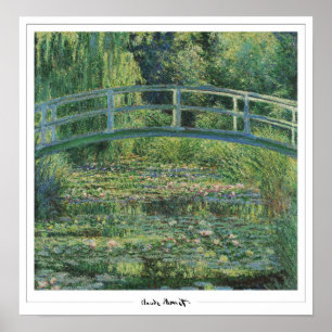Affiche d'art Claude Monet Zedign #1