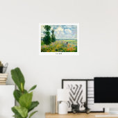 Affiche d'art Claude Monet Zedign #108 (Bureau à domicile)