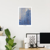 Affiche d'art Claude Monet Zedign #18-2 (Bureau à domicile)