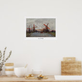 Affiche d'art Claude Monet Zedign #22-2 (Cuisine)