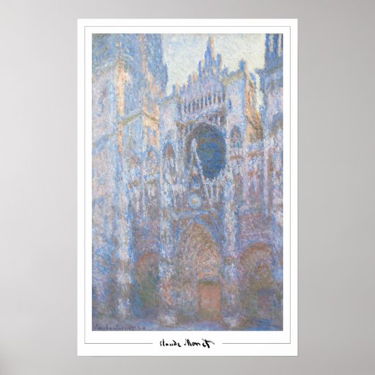 Affiche d'art Claude Monet Zedign #270 (Devant)