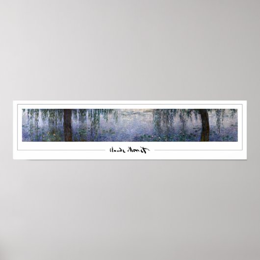 Affiche d'art Claude Monet Zedign #307 (Devant)