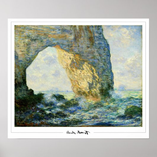 Affiche d'art Claude Monet Zedign #311 (Devant)
