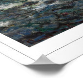 Affiche d'art Claude Monet Zedign #31-2 (Coin)