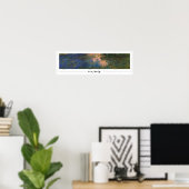 Affiche d'art Claude Monet Zedign #334 (Bureau à domicile)