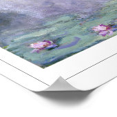 Affiche d'art Claude Monet Zedign #4 (Coin)
