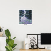 Affiche d'art Claude Monet Zedign #4 (Bureau à domicile)