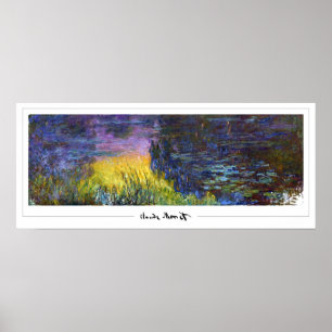 Affiche d'art Claude Monet Zedign #485