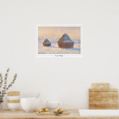 Affiche d'art Claude Monet Zedign #49 (Cuisine)