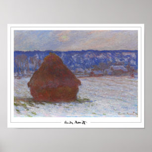 Affiche d'art Claude Monet Zedign #494