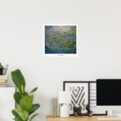 Affiche d'art Claude Monet Zedign #53 (Bureau à domicile)