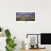 Affiche d'art Claude Monet Zedign #551-2 (Bureau à domicile)